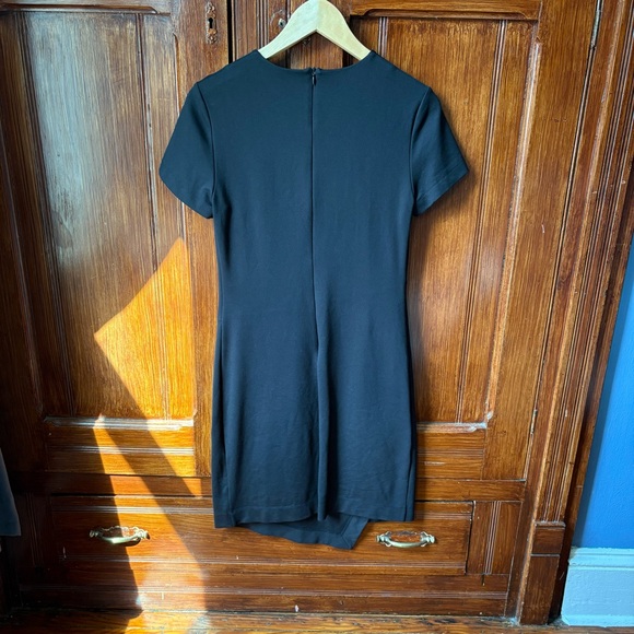 Cop.Copine Ritona Asymmetrical Black Dress - Picture 11 of 15